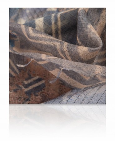 Палантин Женский SW-ZIG.FL/GR.BLUE